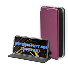 Чохол до мобільного телефона BeCover Exclusive Infinix Hot 40i (X6528B) Burgundy (711229)