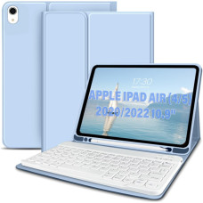 Чохол до планшета BeCover Keyboard Apple iPad Air (4/5) 2020/2022 10.9" Light Blue (711146)