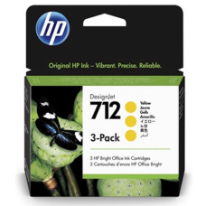 Картридж HP DJ No.712 DesignJet Т230/Т630 3-Pack 29-ml Yellow (3ED79A)