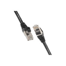 Патч-корд 0.50м S/FTP Cat 6 CU PVC 26AWG 7/0.16 black 2E (2E-PC6SFTPCOP-050BK)