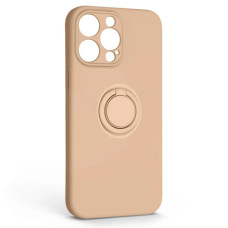 Чохол до мобільного телефона Armorstandart Icon Ring Apple iPhone 14 Pro Max Pink Sand (ARM68721)