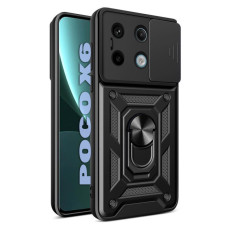 Чохол до мобільного телефона BeCover Military Poco X6 Black (711006)